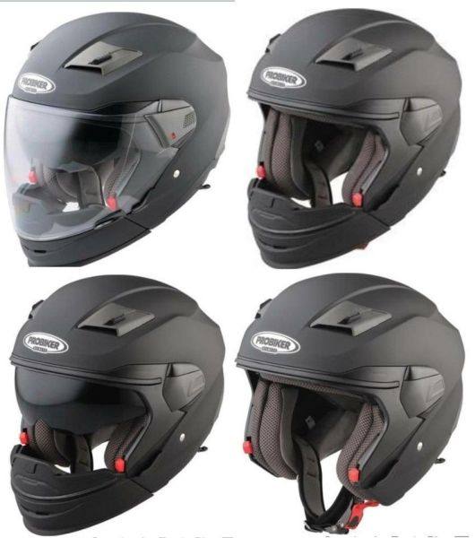 Casco Helmet Multi-Jet Probiker Omologato Moto Custom Biker