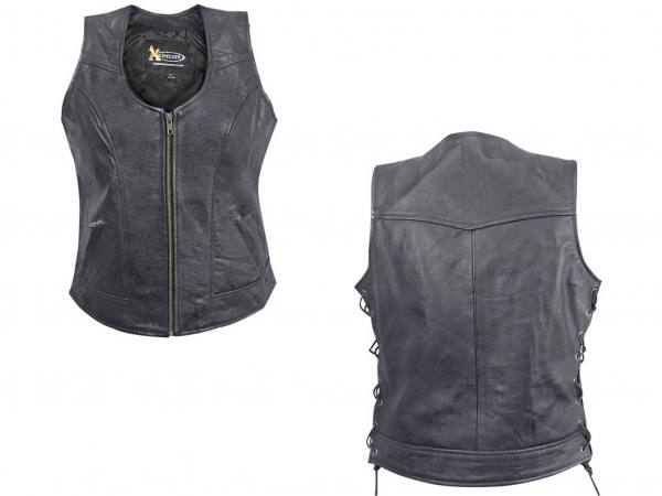 Gilet Donna Biker Leather Vest