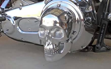 Cover Gigant Skull Derby per Harley Davidson