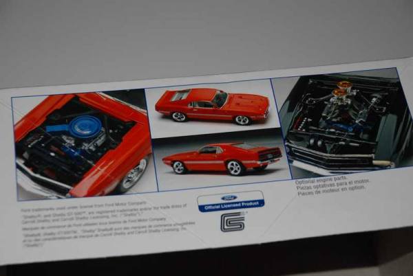 Shelby GT500 modellino