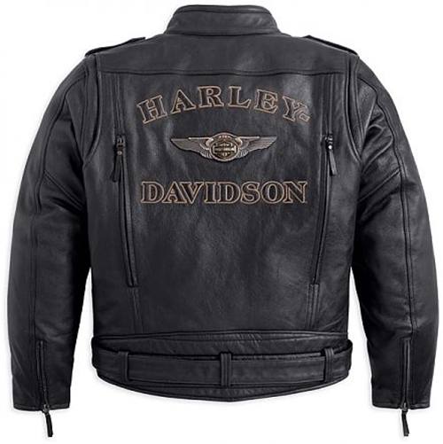 Giubbotto pelle uomo Harley Davidson 110th Anniversario taglie M, L, XL