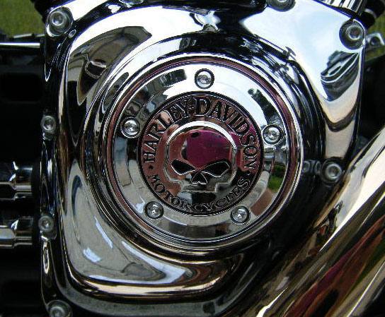 Harley-Davidson H-D "WILLIE G." Timer Deckel Dyna, Softail