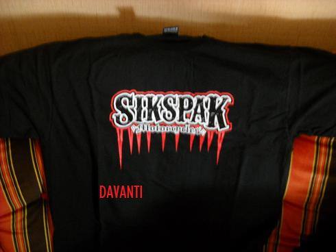 t-shirt nuova marchio americano  SIKSPAK