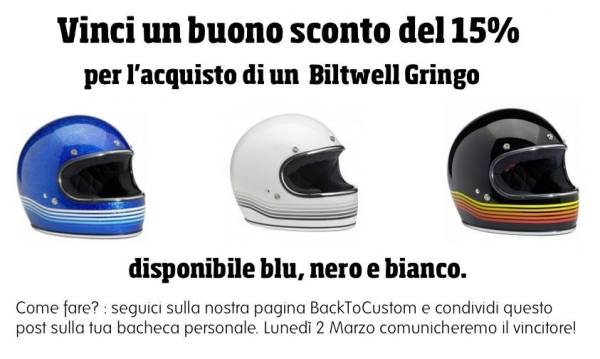 Concorso per Biltwell -Gringo Helmet SPECIAL PRICE-