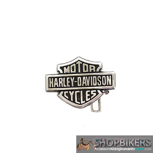 Fibbia Uomo Harley Davidson Logo B&S Biker Custom Idea Regalo