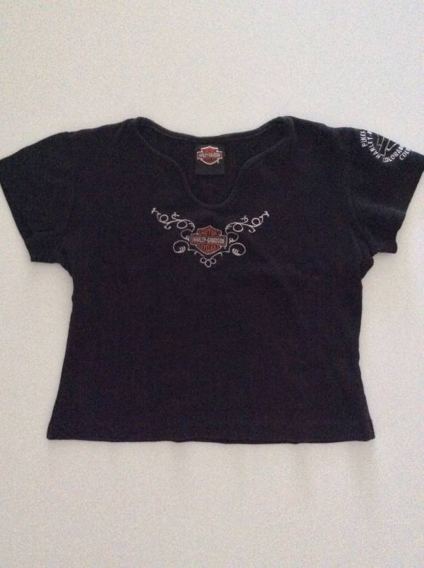 T-shirt corto (crop top) originale Harley Davidson