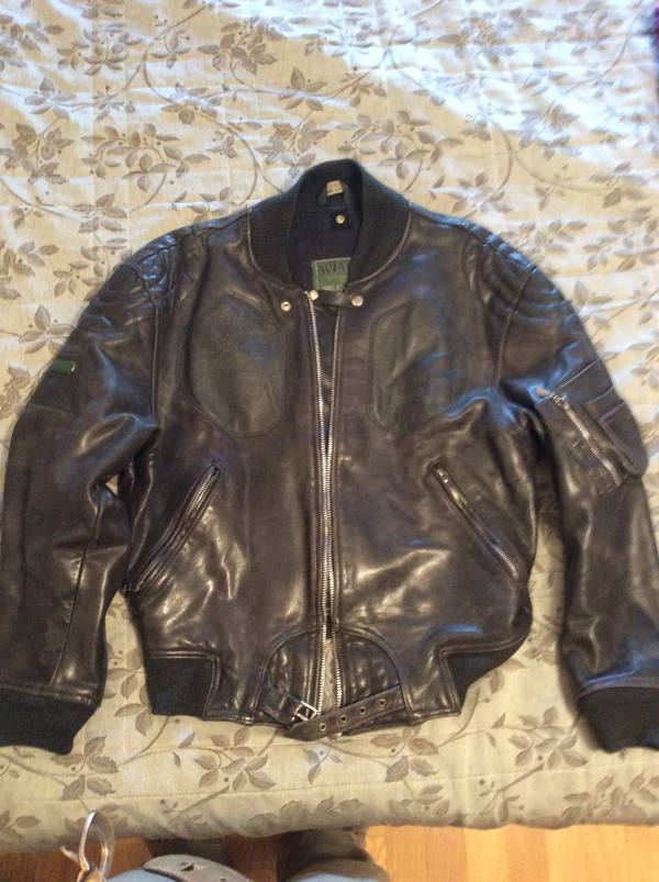 Introvabile Giacca di pelle lewis leather Tg large