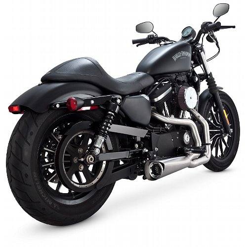 Scarichi vance and hines competition series 2 in 1 inox satinato x Sportster 2014 NUOVI!