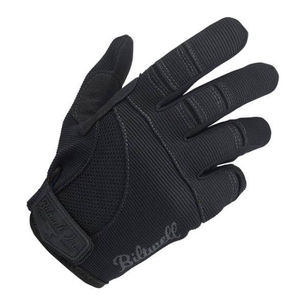 Guanti Gloves Tela Moto Black Neri Biltwell Uomo Biker Custom