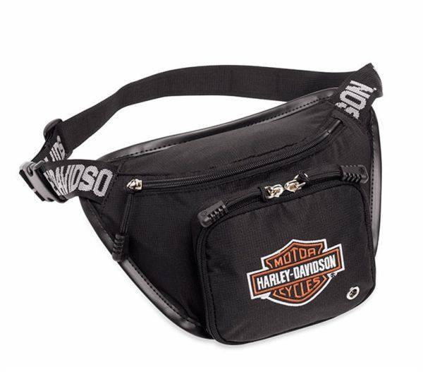 Marsupio Orig. Harley Davidson Ba& Shield Logo Belt Bag Idea Regalo