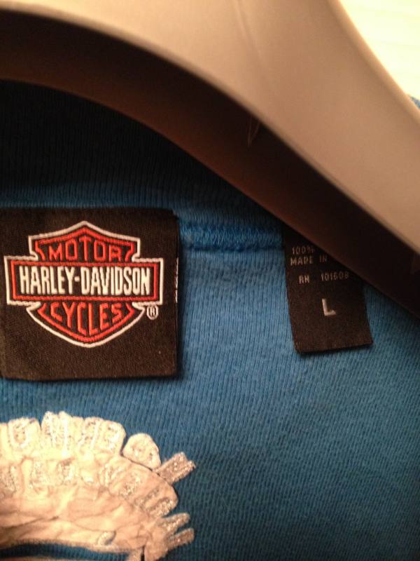 Maglia t-shirt smanicata harley davidson originale taglia l 9,99