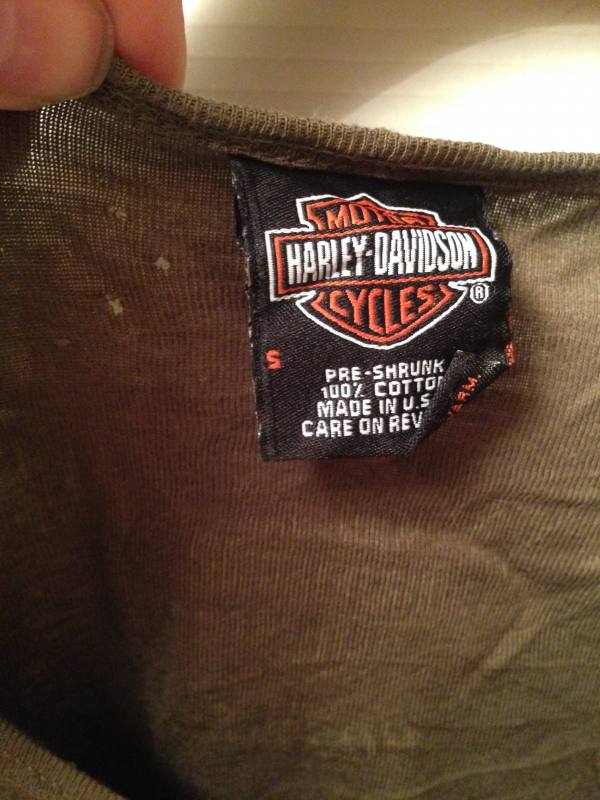Maglia t-shirt harley davidson originale taglia s small a soli 6,99