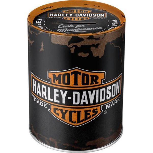 Salvadanaio Orig. Harley Davidson Genuine Money Box Idea Regalo