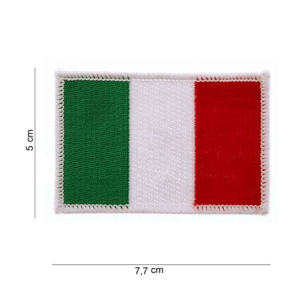 PATCH TOPPA FLAG ITALY DA 7CM BIKER CUSTOM