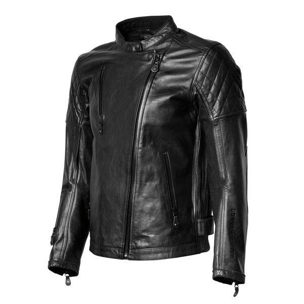 Giacca Giubbotto Pelle Nera RSD Clash RS Signature Leather Jacket Biker