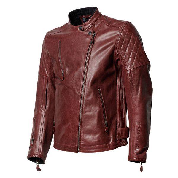 Giacca Giubbotto Pelle Oxblood RSD Clash RS Signature Leather Jacket Biker