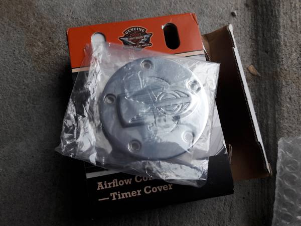 Harley set cover Flying wheel per Twin Cam
