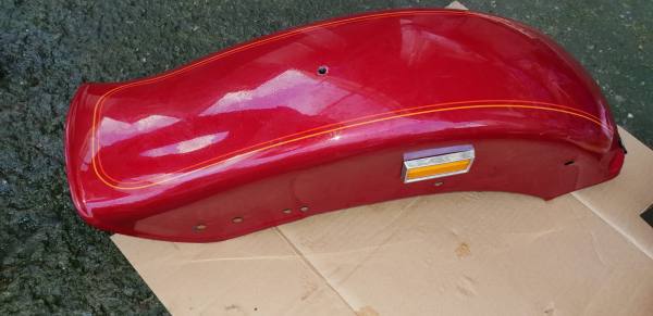 Harley Davidson Fxsts Springer Parafango Posteriore colore Victory Red