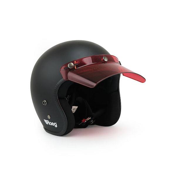 FRONTINO PARASOLE ROEG SONNY RED ROSSO X CASCHI JET MOTO