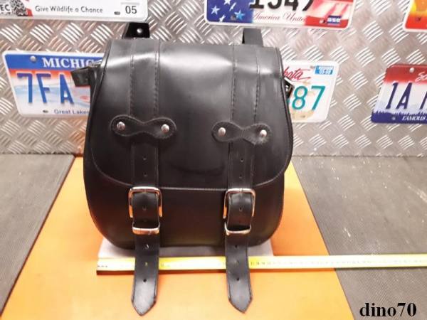 055 € 89 Harley borsa in cuoio multifit made in Italy