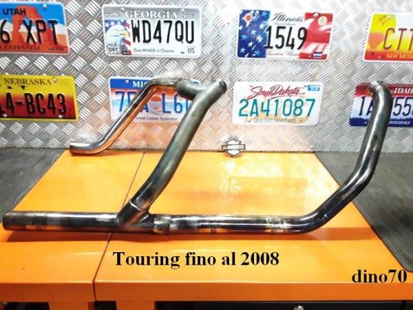 742 € 249 Harley collettori di scarico originali x Touring fino al '08