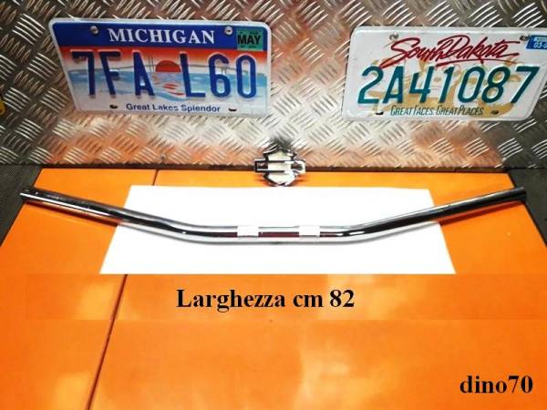 033 € 29 Harley manubrio Drag Bar originale largo 82cm multifit