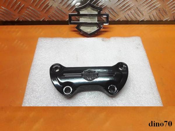 390 € 49 Harley clamp di fissaggio Bar & Shield gloss black multifit