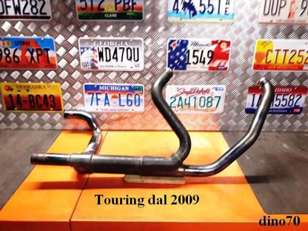 954 € 129 Harley collettori di scarico originali x Touring dal '09