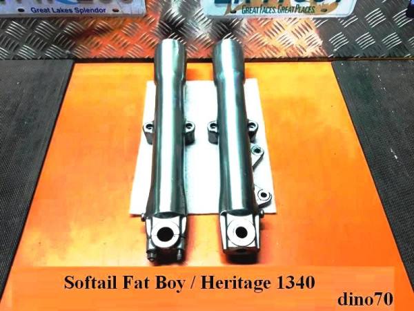 072 € 99 Harley 1340 foderi forcella Fat Boy / Heritage Softail Evo