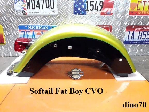 608 € 149 Harley parafango post. Softail Fat Boy CVO con ruota post da 200 mm