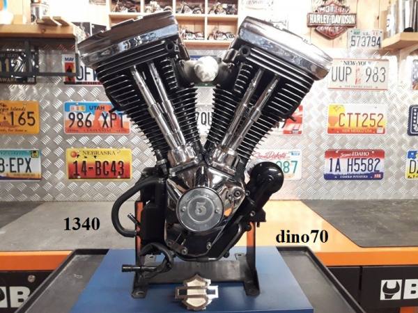 316 € 1799 Harley motore completo originale 1340 Evolution 80"