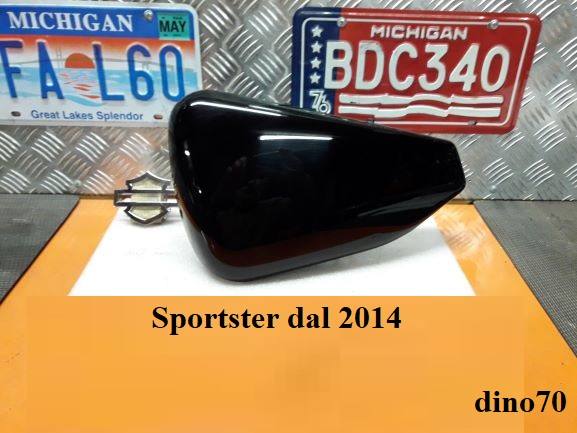 581 € 79 Harley scocca lato sinistra nera x Sportster dal 2014