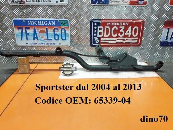 511 € 69 Harley staffa / compensatore scarichi originale x Sportster OEM: 65339-04