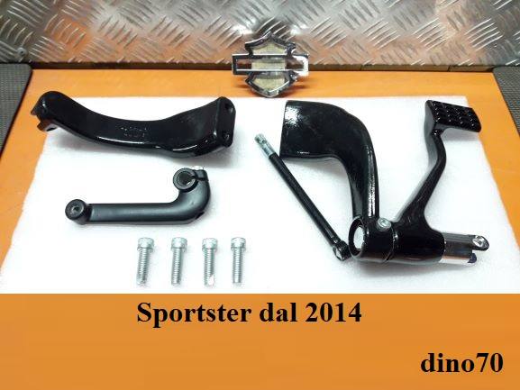 337 € 179 Harley kit comandi a pedale centrali x Sportster dal 2014 in poi