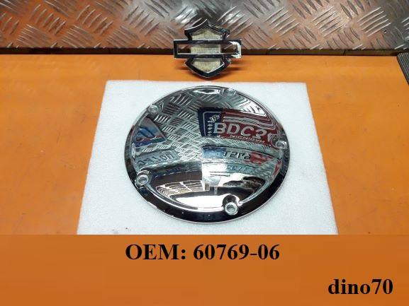 593 € 49 Harley derby cover primaria cromato OEM 60769-06