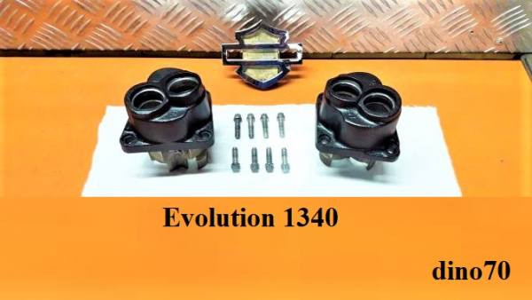 175 € 99 Harley 1340 guide punterie Tappet Guide blocco motore Evolution