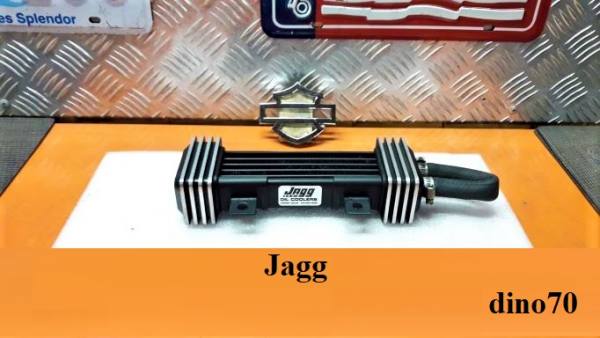 608 € 249 Harley radiatore olio JAGG Deluxe Diamond x Softail Dyna Sportster ecc
