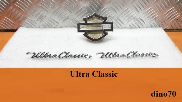 440 € 49 Harley coppia loghi cromo x parafango ant. Ultra Classic x Touring