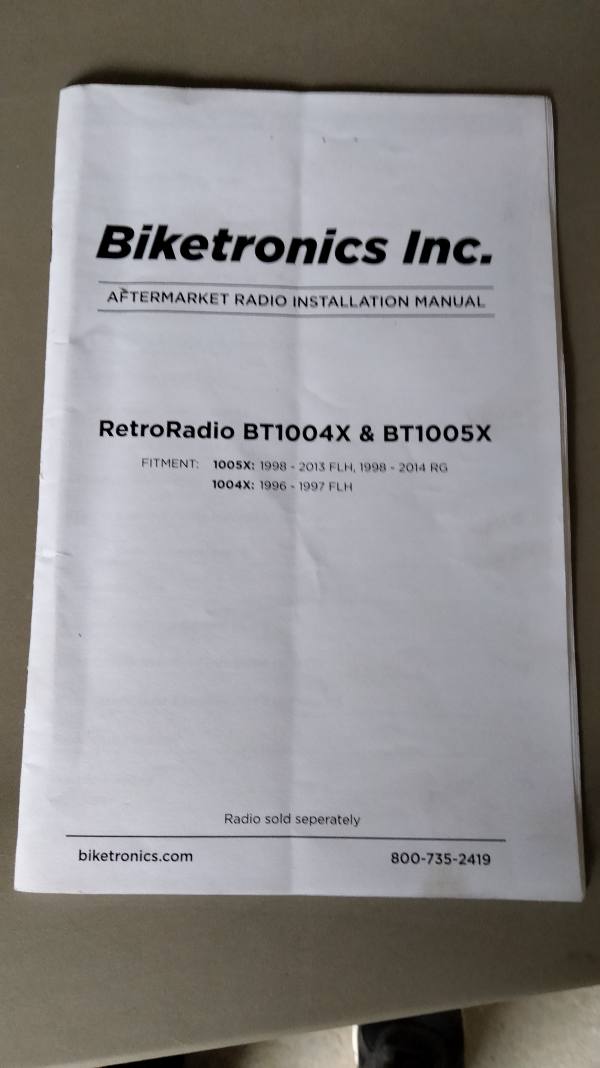Biketronics Retro radio