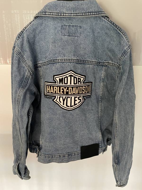 Giubbotto in jeans da donna Harley Davidson
