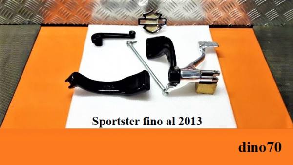 036 € 199 Harley kit comandi a pedale centrali x Sportster fino al 2013
