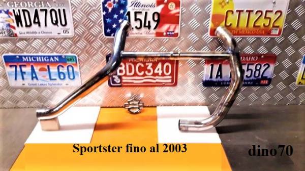 145 € 249 Harley collettori di scarico originali x Sportster fino al 2003