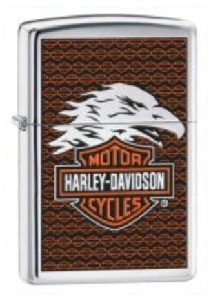Zippo Harley-Davidson Logo B&S Eagle's Head