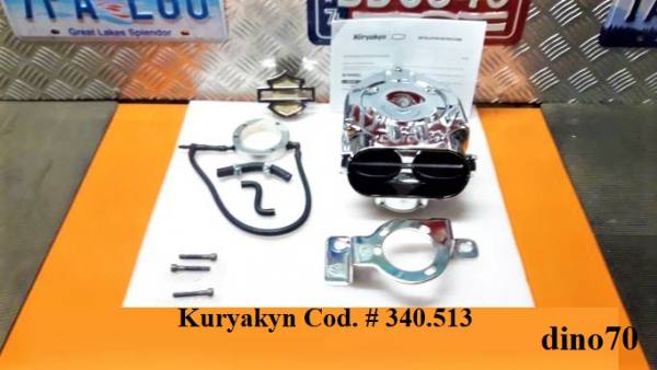 086 € 149 Harley filtro aria Kuryakyn cromo x Touring Softail Dyna