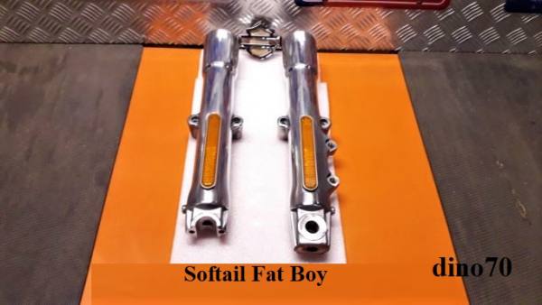 616 € 149 Harley foderi forcella Fat Boy / Heritage Softail 2007/2017
