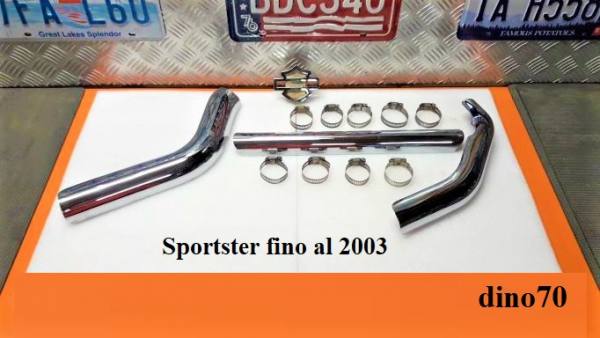 490 € 149 Harley cover x collettori di scarico originali x Sportster fino al 2003