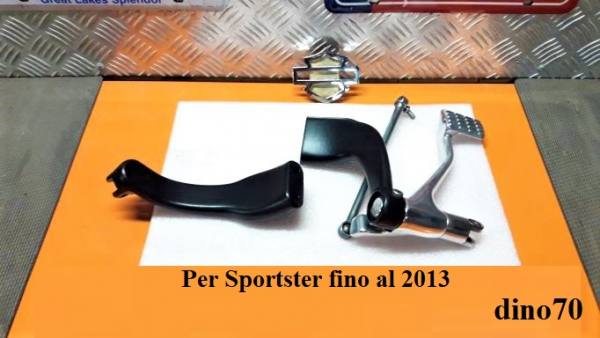 035 € 179 Harley kit comandi a pedale centrali x Sportster fino al 2013
