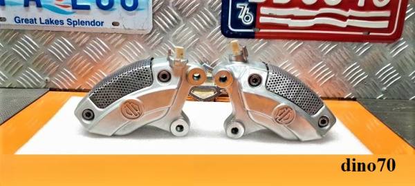 058 € 199 Harley coppia pinza freno ant. by Brembo x Touring Dyna Softail Sportster