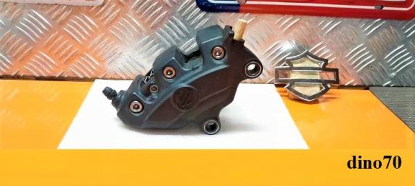 512 € 99 Harley pinza freno ant. destra by Brembo originale x Touring Dyna Softail Sportster