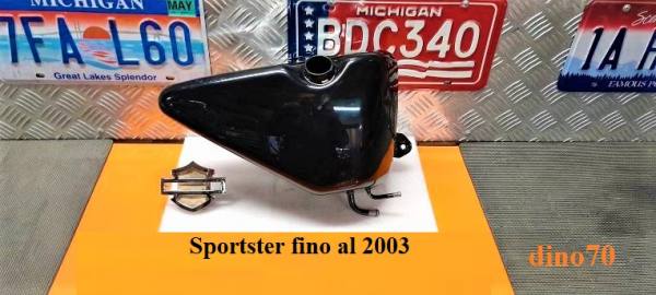 791 € 129 Harley serbatoio olio originale nero x Sportster fino al 2003